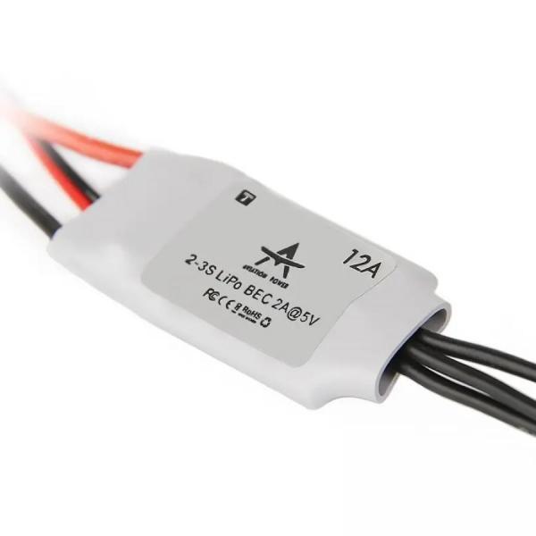 디바이스마트,기계/제어/로봇/모터 > 교육/취미로봇 > 드론/항공기 > 드론 변속기/ESC,T-MOTOR,AT12A 2-3S F3P Fixed Wing변속기,BEC 출력 5V/2A 지원 / 고속 스로틀 반응 / 무게 11g