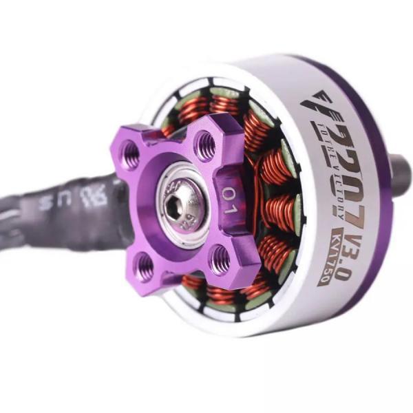 디바이스마트,기계/제어/로봇/모터 > 모터류 > BLDC모터 > 브랜드(T-Motor) BLDC모터,T-MOTOR,V2207 V3.0 5inch FPV Freestyle&Racing 드론모터 KV1750,FPV / KV1750 / 무게(케이블 포함) 37.3g / 최대 출력(60초) 814.3W / 모터 단품