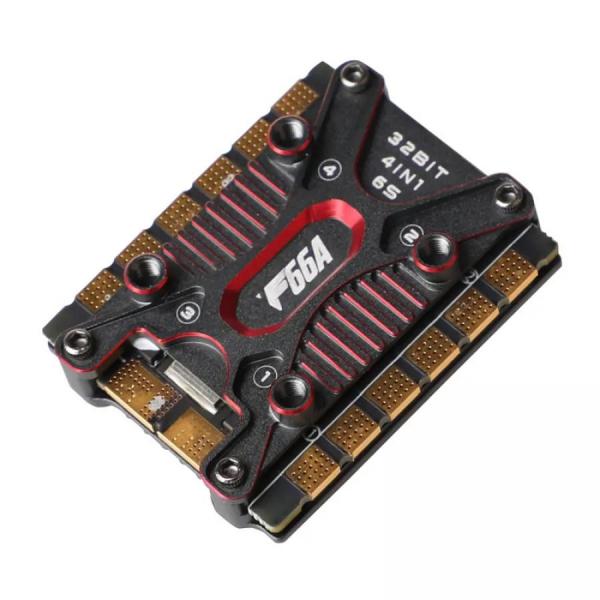 디바이스마트,기계/제어/로봇/모터 > 교육/취미로봇 > 드론/항공기 > 드론 변속기/ESC,T-MOTOR,F66A Mini 66A 3-6S 4in1변속기 20x20,양면 방열판 / 무게 21g