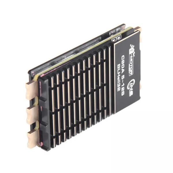 디바이스마트,기계/제어/로봇/모터 > 교육/취미로봇 > 드론/항공기 > 드론 변속기/ESC,T-MOTOR,Cine 80A 5-12S AM32변속기,무게 31.2g / 양면 방열판 / 12S 전압과 호환