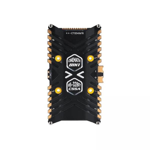 디바이스마트,기계/제어/로봇/모터 > 교육/취미로봇 > 드론/항공기 > 드론 변속기/ESC,T-MOTOR,Cine 55A 3-8S 8In1변속기 30X30(2),무광택 블랙 방열판 / 무게 64g / 규격 95.2*53*8.2mm