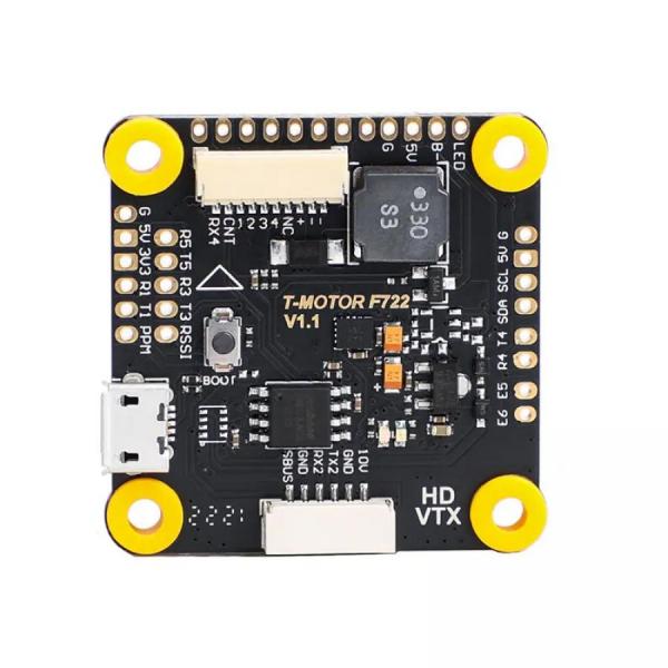 디바이스마트,기계/제어/로봇/모터 > 교육/취미로봇 > 드론/항공기 > 드론 변속기/ESC,T-MOTOR,F7 HD Flight 컨트롤러 for DJI VTX 30.5x30.5,에어 유닛용 플러그와 10V 2A BEC가 포함 / VTX 스위치 기능
