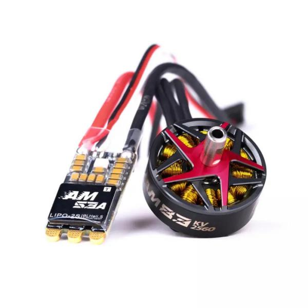 디바이스마트,기계/제어/로봇/모터 > 모터류 > BLDC모터 > 브랜드(T-Motor) BLDC모터,T-MOTOR,AM83 P5B 2S RC Glider Flight Plane 모터,Fixed / KV2560 / 무게(케이블 포함) 38g / 치수 33.4×15.3×5.6mm / 모터 단품