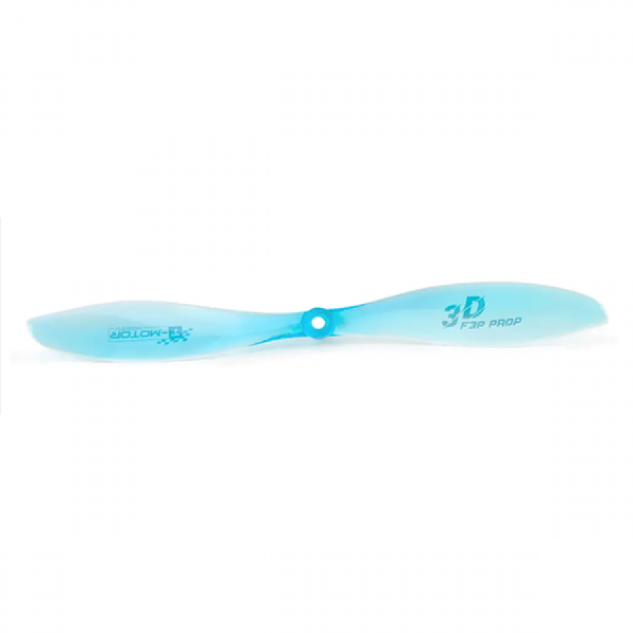 T9048 F3P 3D Plastic Indoor Plane 프로펠러 Clear Blue