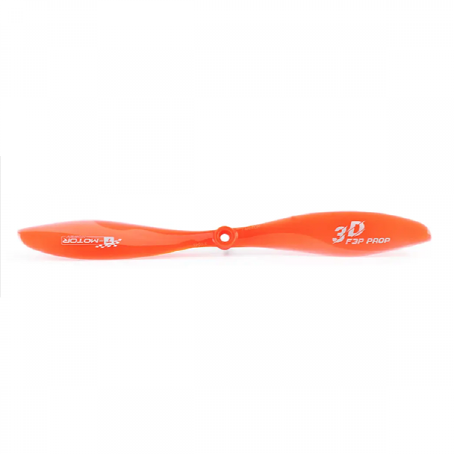 T9048 F3P 3D Plastic Indoor Plane 프로펠러 Clear Orange