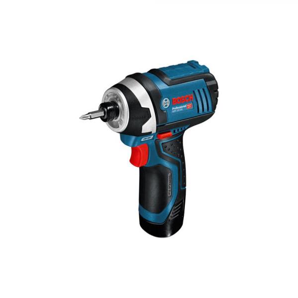 디바이스마트,수공구/전자공구/전동공구 > 전동/엔진공구 > 충전공구 > 충전임팩드라이버,보쉬 BOSCH,보쉬 충전 임팩트 드라이버 GDR 10.8-LI 배터리2개,무부하속도 0-2600 RPM / 타격률 3100 BPM / 최대토크 105 Nm / 배터리 10.8V 2.0Ah 2개, 충전기 포함