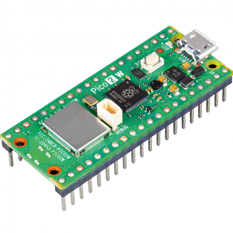 라즈베리파이 피코 2 WH (Raspberry Pi Pico 2 W with Header)