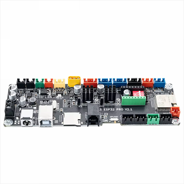 디바이스마트,MCU보드/전자키트 > 버튼/스위치/제어/RTC > 모터/모터컨트롤,Makerbase,LS ESP32 PRO 레이저/CNC 컨트롤러 보드,ESP32 기반 레이저·CNC 기기용 고성능 제어 보드 / 전압 12~24V / 최대 전력 50W / 드라이버: TMC2209 / 최대 전류 1.5A / WiFi·Bluetooth·지원 / 보드 단품, TFT는 포함되지 않습니다.