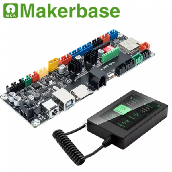 디바이스마트,MCU보드/전자키트 > 버튼/스위치/제어/RTC > 모터/모터컨트롤,Makerbase,LS ESP32 PRO + ESP-TFT35 세트,LS ESP32 PRO 레이저/CNC 컨트롤러 보드 + ESP-TFT35 3.5인치 터치스크린 세트 상품입니다.