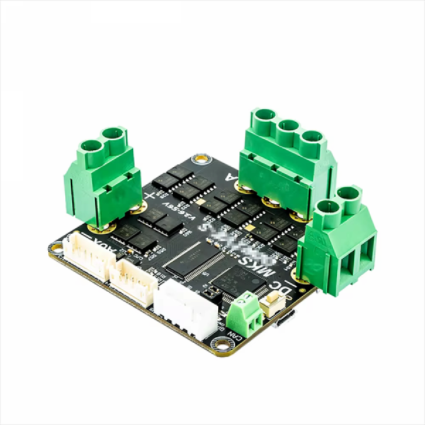 디바이스마트,기계/제어/로봇/모터 > 모터드라이버 > BLDC모터 드라이버 > 500W 이하 BLDC 모터드라이버,Makerbase,XDrive-S BLDC 서보 모터 드라이버,ODrive 기반 단일 채널 BLDC 제어 보드 / 고출력 모터 및 로봇 제어용 / 다양한 인터페이스 지원 USB/UART/PWM/CAN/STP,DIR / 전압 12~56V / 동작 전류 60A / 피크 전류 120A / 드라이버: NTMFS5C628NLT