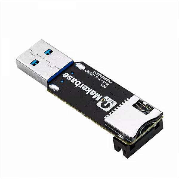 디바이스마트,컴퓨터/모바일/가전 > 저장장치 > 메모리카드/리더기 > 리더기/수납케이스,Makerbase,EMMC-ADAPTER V2 USB 3.0 SD 카드 리더기,EMMC 모듈 및 Micro SD TF 카드용 USB 3.0 인터페이스 고속 리더기 / MKS 보드 호환 / 사용 가능 모듈: MKS EMMC Module, Micro SD TF Card