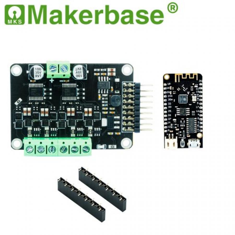 DUAL FOC PLUS 2채널 BLDC 모터 컨트롤러 + ESP32 세트