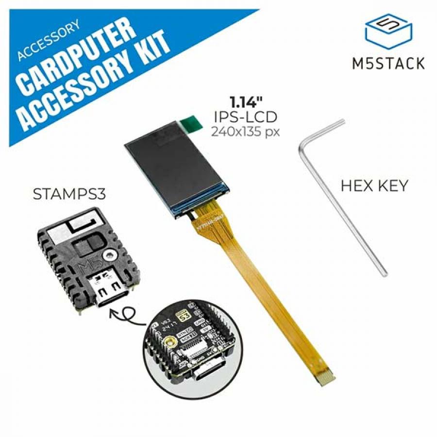 Cardputer Accessory Kit (M5StampS3 + Display) [A145]
