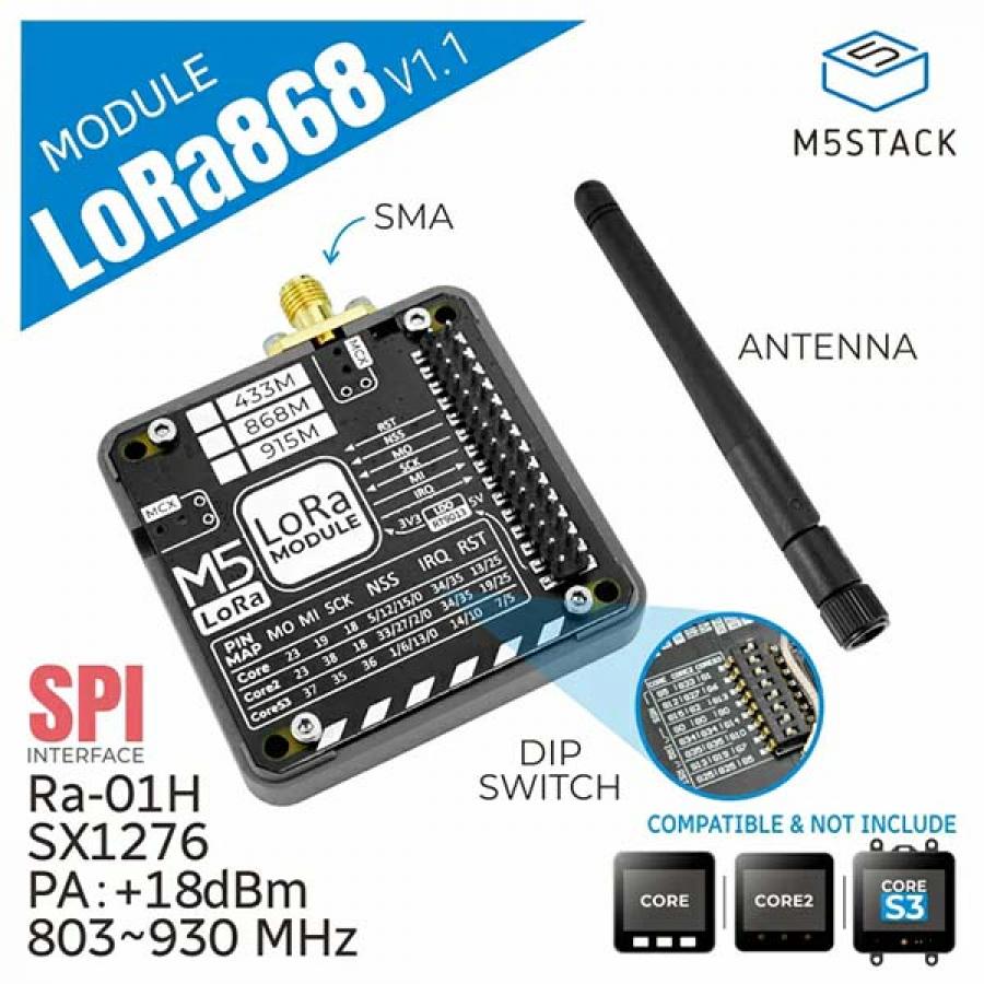 LoRa Module (868MHz) v1.1 [M029-V11]