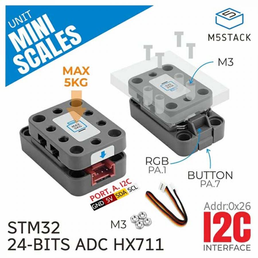 Mini Scales Unit (HX711) [U177]