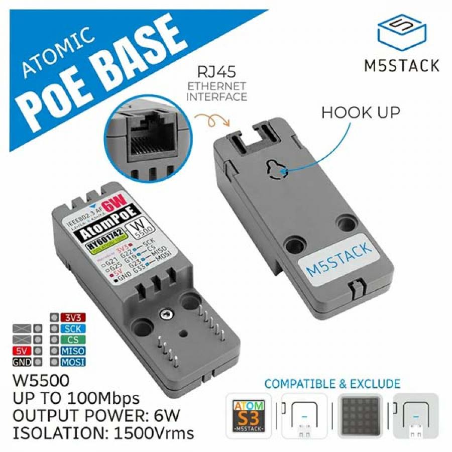 ATOMIC PoE Base W5500 [A091]