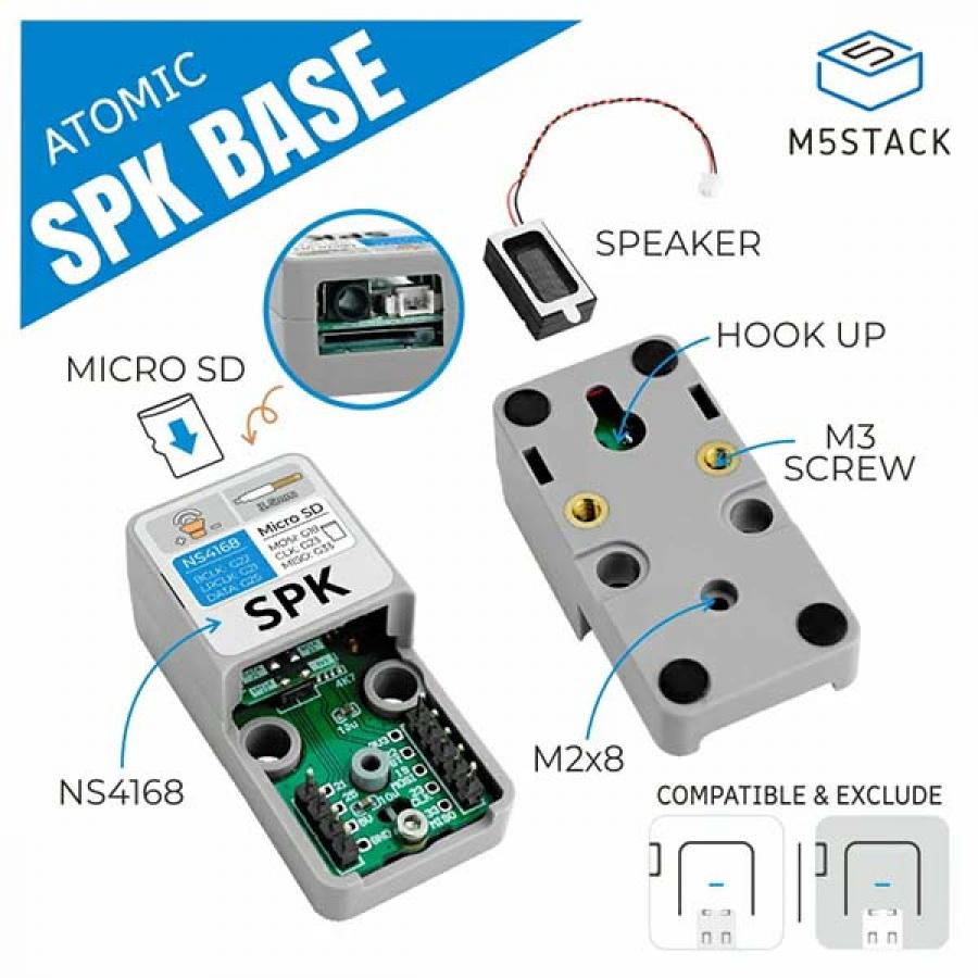 ATOMIC Speaker Base (NS4168) [A098]