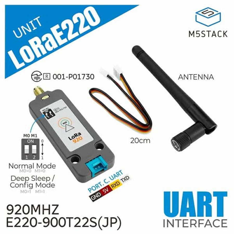 LoRa Unit with Antenna (E220) [U170]