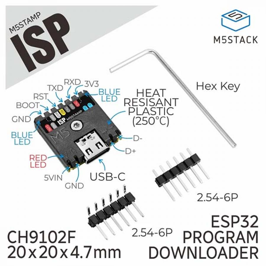 M5Stamp ISP Serial Programmer Module (CH9102) [S006]