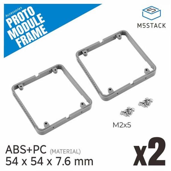 디바이스마트,오픈소스/코딩교육 > 파이썬/IoT 개발 보드 > M5STACK,M5Stack,Plastic Frame for Proto Module (2pcs) [A119],Proto Module 전용 플라스틱 프레임, 호환성: Proto Module, 사이즈: 상세 미제공.
