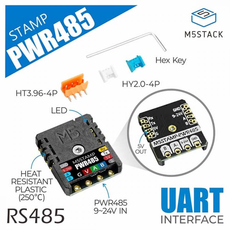 M5Stamp RS485 Module [S001]
