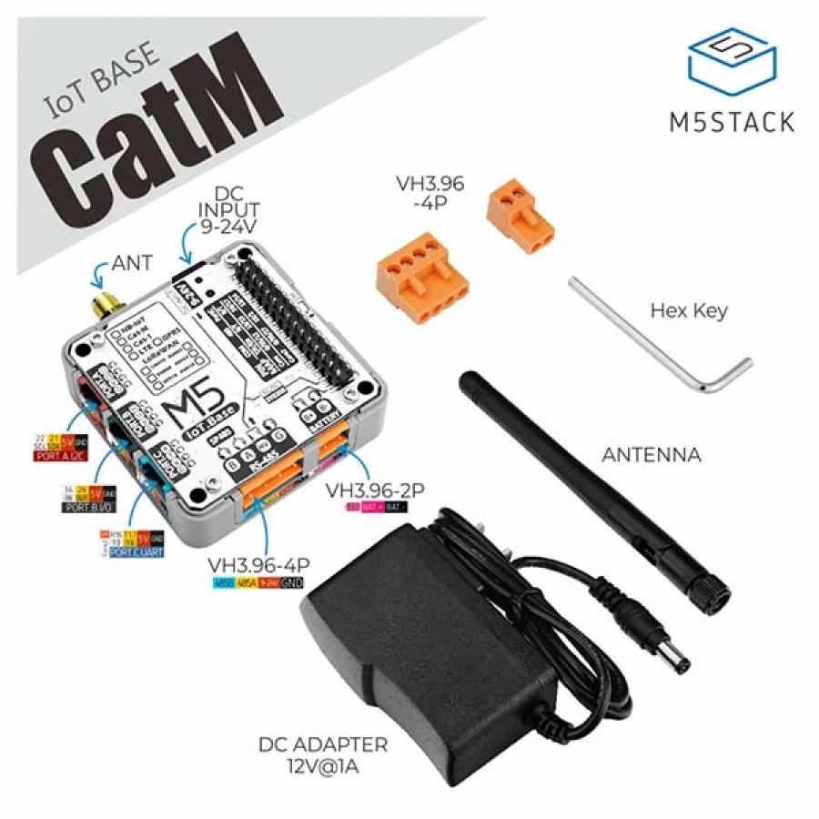 IoT Base with CAT-M Module (SIM7080G) [M119]