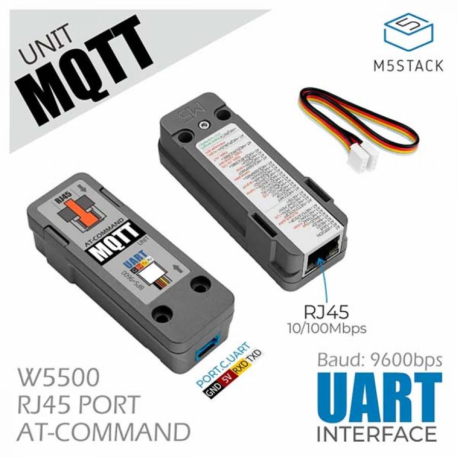 MQTT Unit with RJ45 Port (W5500) [U129]