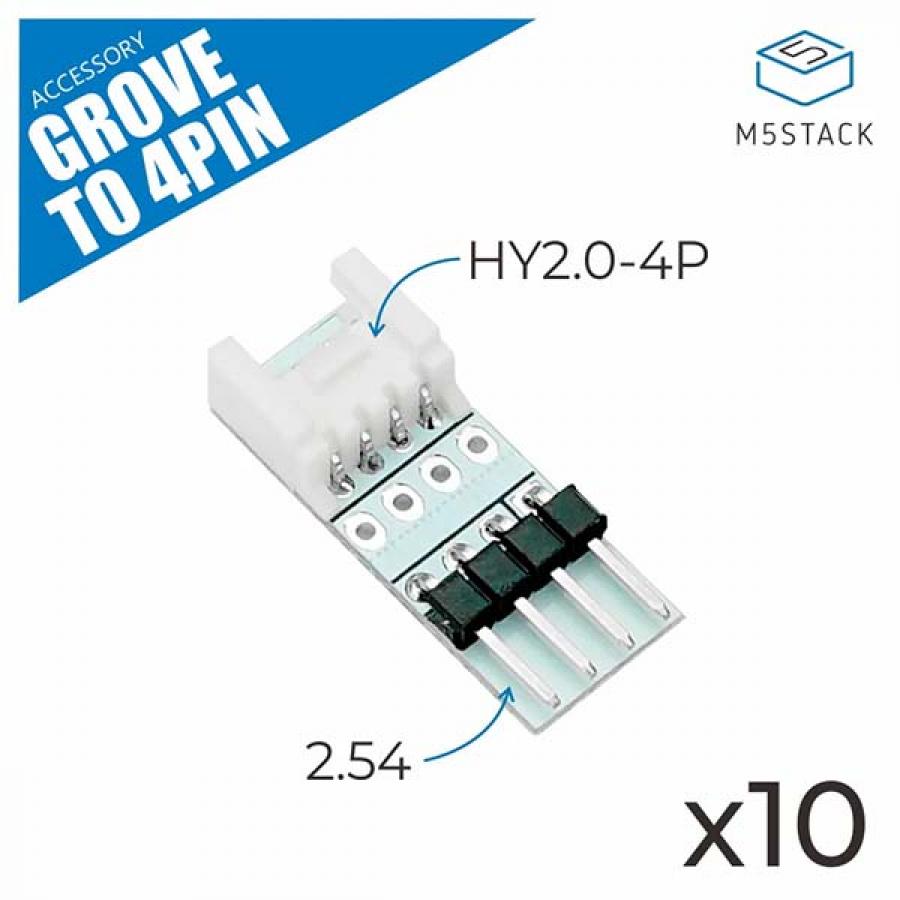 Connector Grove to 4 Pin (10pcs) [A099]