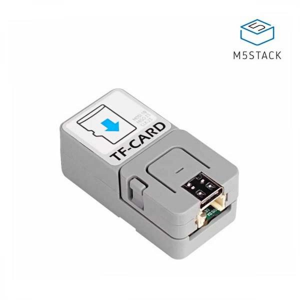 디바이스마트,오픈소스/코딩교육 > 파이썬/IoT 개발 보드 > M5STACK > 센서/모듈,M5Stack,ATOM TF-Card Reader Development Kit up to 16GB [K044],ATOM TF-CARD: TF 카드(최대 16GB) 지원, FAT/FAT32 포맷, 자가 이젝팅 슬롯, ATOM Matrix 및 ATOM Lite 호환, 플래시 메모리 최적화.