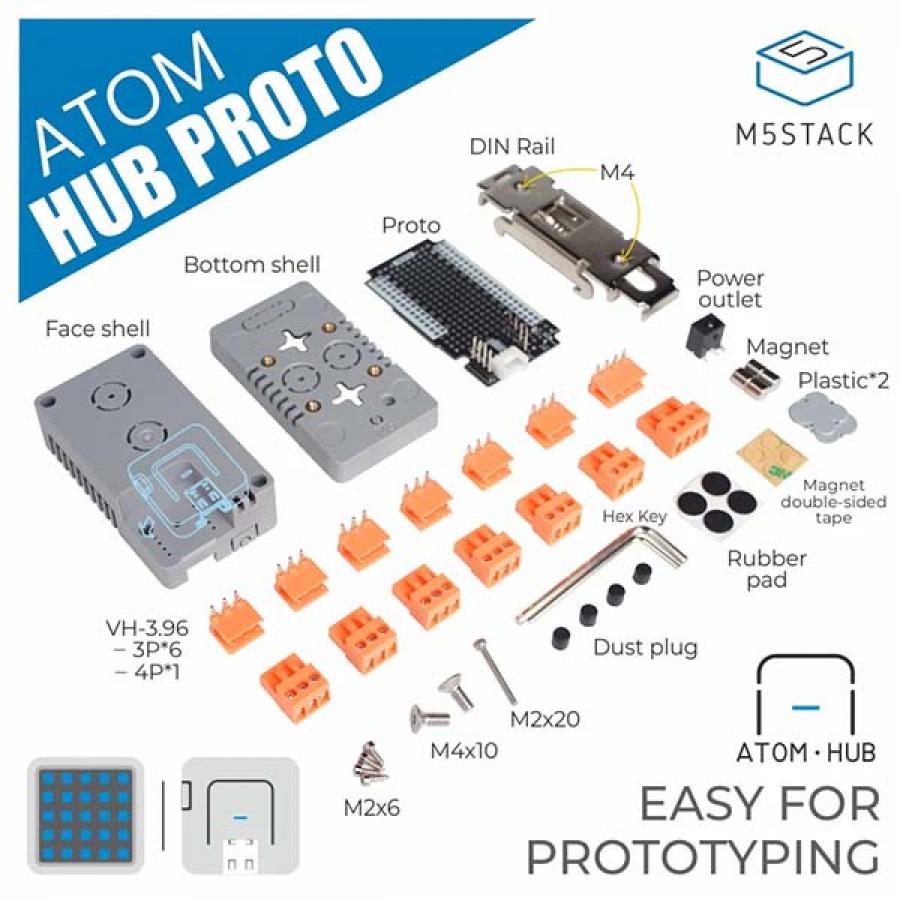 ATOM HUB DIY Proto Board Kit [K039]