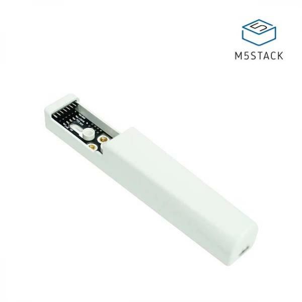 디바이스마트,오픈소스/코딩교육 > 파이썬/IoT 개발 보드 > M5STACK > 센서/모듈,M5Stack,M5StickC 18650C [U080],M5StickC 시리즈 전용 2200mAh 리튬 이온 충전식 배터리 베이스, USB 충전 인터페이스 및 다양한 장착 홀 제공.