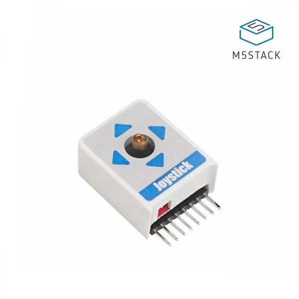 디바이스마트,오픈소스/코딩교육 > 파이썬/IoT 개발 보드 > M5STACK > 센서/모듈,M5Stack,M5StickC Joystick HAT [U073],Joystick HAT: M5StickC 호환, STM32F030F4 마이크로컨트롤러 내장, I2C 통신(주소: 0x38), 다방향 이동 및 버튼 입력 지원, 컴팩트한 사이즈.