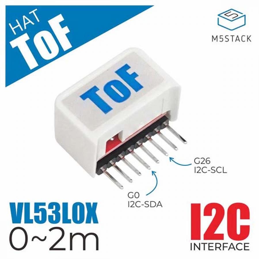 M5StickC ToF HAT(VL53L0X) [U072]