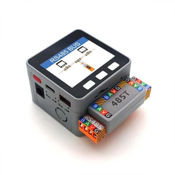 디바이스마트,오픈소스/코딩교육 > 파이썬/IoT 개발 보드 > M5STACK,M5Stack,M5Stack RS485T T-Shaped Connector [A071],RS485 통신용 T형 커넥터, 4핀 HT3.96 단자, 전원 LED 표시등 포함, PLC 및 M5 제품 호환.