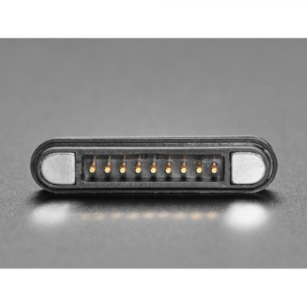 디바이스마트,커넥터/PCB > I/O 커넥터 > 마그네틱 커넥터,Adafruit,DIY Magnetic Connector - Straight 9 Contact Pins - 2.2mm Pitch [ada-5470],2.2mm 피치, 9접점(핀), 포고 핀(POGO Pin), 스트레이트