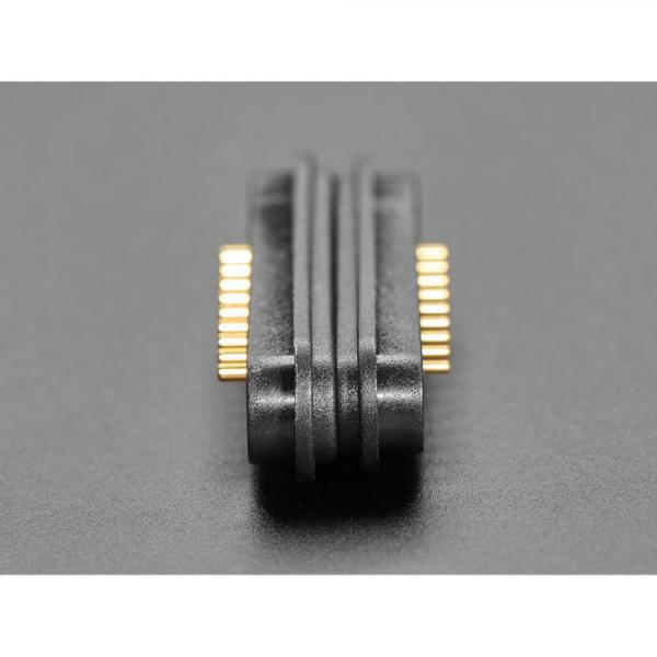 디바이스마트,커넥터/PCB > I/O 커넥터 > 마그네틱 커넥터,Adafruit,DIY Magnetic Connector - Straight 9 Contact Pins - 2.2mm Pitch [ada-5470],2.2mm 피치, 9접점(핀), 포고 핀(POGO Pin), 스트레이트