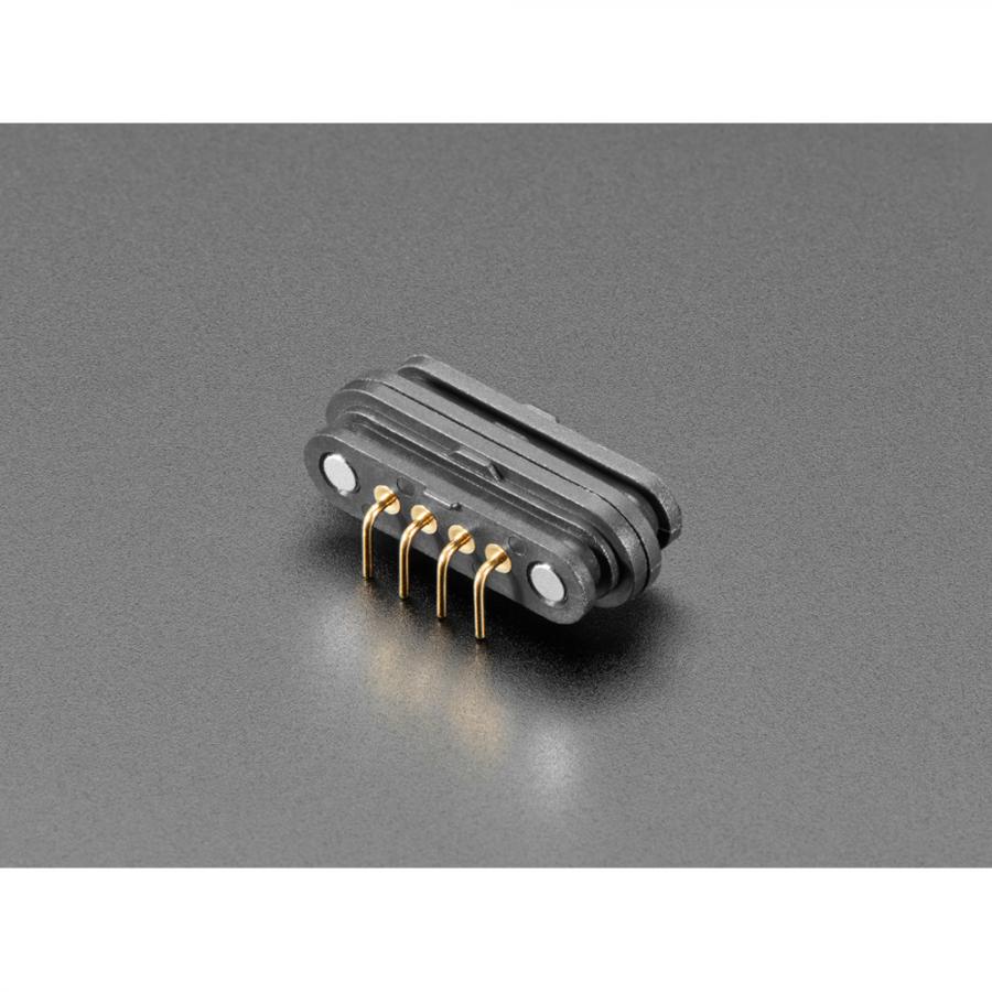 DIY Magnetic Connector - Right Angle Four Contact Pins [ada-5358]