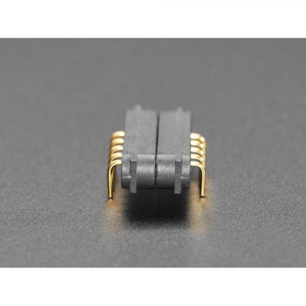 디바이스마트,커넥터/PCB > I/O 커넥터 > 마그네틱 커넥터,Adafruit,DIY Magnetic Connector - Right Angle Five Contact Pins [ada-5359],2.54mm 피치, 5접점(5핀), 포고 핀(POGO Pin), 라이트앵글