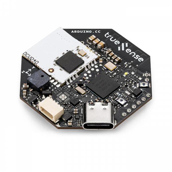 디바이스마트,오픈소스/코딩교육 > 아두이노 > 아두이노 정품 보드/쉴드/키트,아두이노,Arduino Stella,ABX00131 / cm급 초정밀 실시간 위치 추적용 UWB 태그(Tag) / Portenta UWB 쉴드 또는 UWB 지원 스마트폰과 함께 사용 / nRF52840(BLE) 및 NXP SR040(UWB) 칩셋 탑재 / 가속도계, 부저, 사용자 버튼 내장 / USB-C 또는 코인셀 배터리(CR2032)로 구동 / 활용: 고정밀 자산 추적, AGV(무인운반차) 추종, 보안 출입 통제, 스마트홈