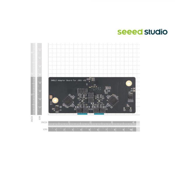 디바이스마트,MCU보드/전자키트 > 인공지능/임베디드/산업용 > 인공지능/머신러닝 > 인공지능 확장보드/액세서리,Seeedstudio,reServer Industrial J501 캐리어보드용 GMSL 확장보드 [102991855],reServer Industrial J501 캐리어보드 전용 GMSL 확장 보드 / Maxim MAX96724 디시리얼라이저 칩셋 탑재 / 2개의 FAKRA Z 커넥터를 통해 최대 8대의 GMSL 카메라 동시 연결 지원 / 활용: 자율주행, 산업용 검사, 의료 영상 등 고성능 AI 비전 시스템 구축