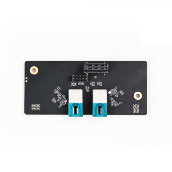 디바이스마트,MCU보드/전자키트 > 인공지능/임베디드/산업용 > 인공지능/머신러닝 > 인공지능 확장보드/액세서리,Seeedstudio,reServer Industrial J501 캐리어보드용 GMSL 확장보드 [102991855],reServer Industrial J501 캐리어보드 전용 GMSL 확장 보드 / Maxim MAX96724 디시리얼라이저 칩셋 탑재 / 2개의 FAKRA Z 커넥터를 통해 최대 8대의 GMSL 카메라 동시 연결 지원 / 활용: 자율주행, 산업용 검사, 의료 영상 등 고성능 AI 비전 시스템 구축