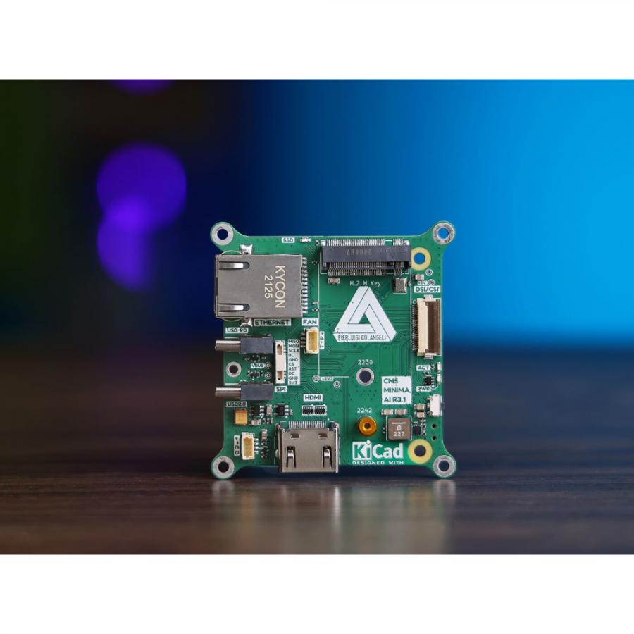 CM5 MINIMA - 라즈베리파이 CM5용 초소형 캐리어보드 (M.2 Hailo AI 및 SSD 장착 가능) [114993698]