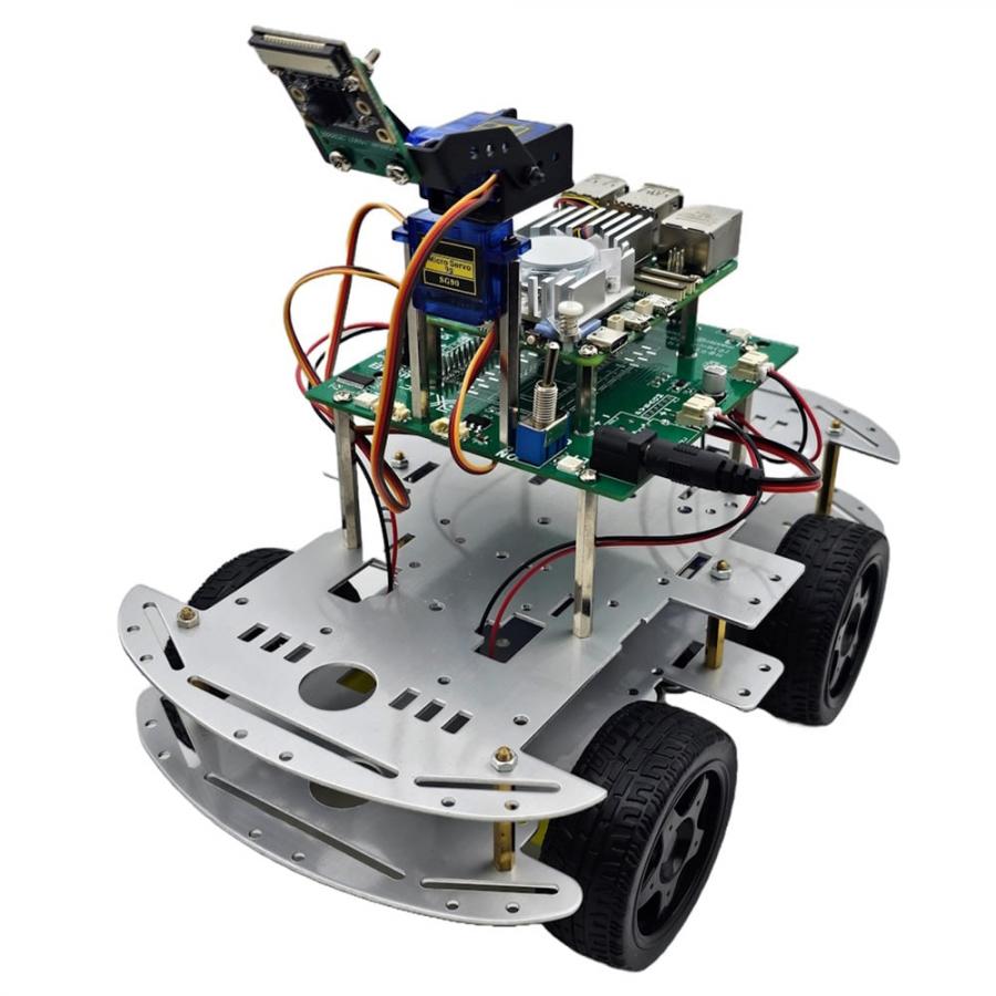 라즈베리파이5 AI 인공지능 자율주행자동차 PiCar-R5 교재제외