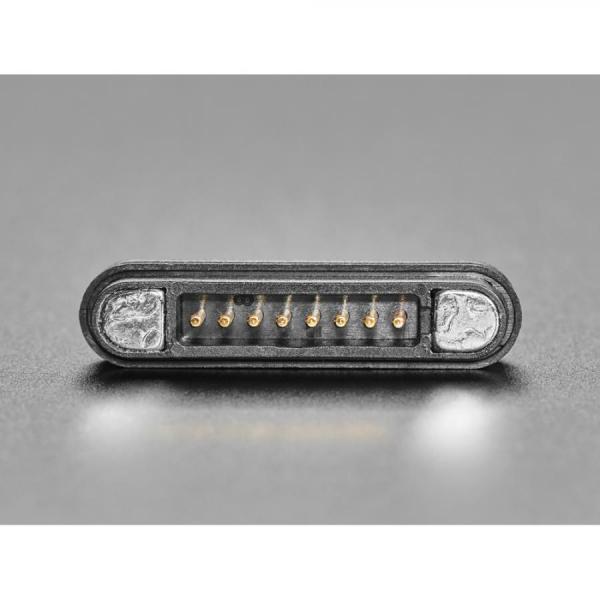 디바이스마트,커넥터/PCB > I/O 커넥터 > 마그네틱 커넥터,Adafruit,DIY Magnetic Connector - Straight 8 Contact Pins - 2.2mm Pitch [ada-5469],2.2mm 피치, 8접점(핀), 포고 핀(POGO Pin), 스트레이트