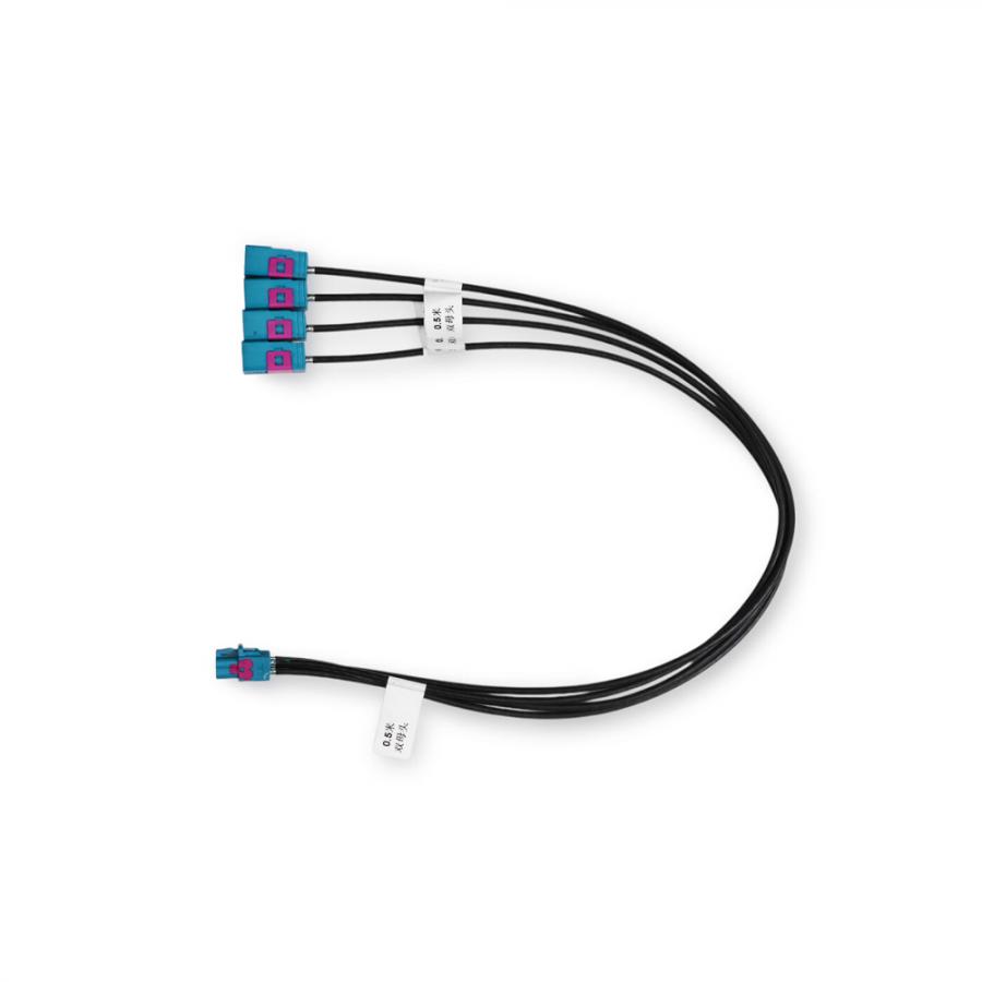 Mini Fakra 4-in-1 케이블 0.5m (Female to Female) [114993704]