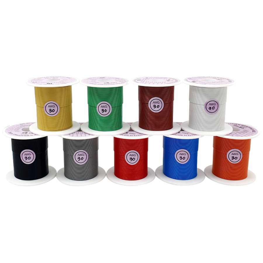 테프론 랩핑 와이어(연선) [AWG30-30M]