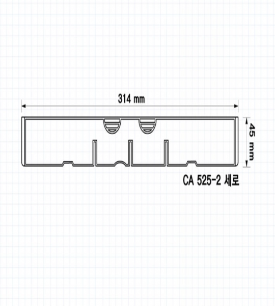 CA525-2용 칸막이 세로 : 314*45 [K01129813]