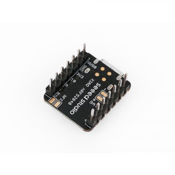 디바이스마트,오픈소스/코딩교육 > 파이썬/IoT 개발 보드 > Seeedstudio XIAO > XIAO 보드,Seeedstudio,Seeed Studio XIAO nRF52840 (Pre-Soldered) [102010631],초저전력 무선 통신용 XIAO 보드 / Nordic nRF52840 (BLE 5.0, NFC) 칩셋 / 헤더 핀이 납땜된 버전(Pre-Soldered) / 배터리 충전 회로 내장 / 활용: 웨어러블, BLE 비콘, 무선 센서 네트워크