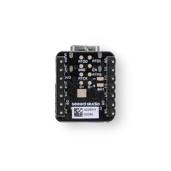 디바이스마트,오픈소스/코딩교육 > 파이썬/IoT 개발 보드 > Seeedstudio XIAO > XIAO 보드,Seeedstudio,Seeed Studio XIAO ESP32-S3 Sense (Pre-Soldered) [102010635],카메라/마이크 내장형 초소형 AI 개발보드 / 듀얼코어 Xtensa LX7 ESP32-S3 칩셋 / Wi-Fi & BLE 5.0 통신, OV2640 카메라, 디지털 마이크 통합 / 헤더 핀 납땜 버전 / 배터리 충전 회로 지원 / 활용: AI 비전/음성 인식, TinyML, 스마트 도어벨