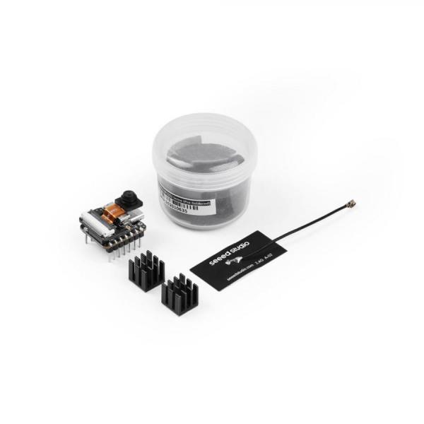 디바이스마트,오픈소스/코딩교육 > 파이썬/IoT 개발 보드 > Seeedstudio XIAO > XIAO 보드,Seeedstudio,Seeed Studio XIAO ESP32-S3 Sense (Pre-Soldered) [102010635],카메라/마이크 내장형 초소형 AI 개발보드 / 듀얼코어 Xtensa LX7 ESP32-S3 칩셋 / Wi-Fi & BLE 5.0 통신, OV2640 카메라, 디지털 마이크 통합 / 헤더 핀 납땜 버전 / 배터리 충전 회로 지원 / 활용: AI 비전/음성 인식, TinyML, 스마트 도어벨